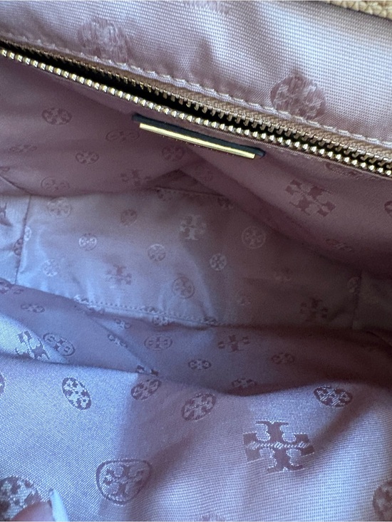 Tory Burch Bleker Cognac Pebbled Leather Backpack main image 13
